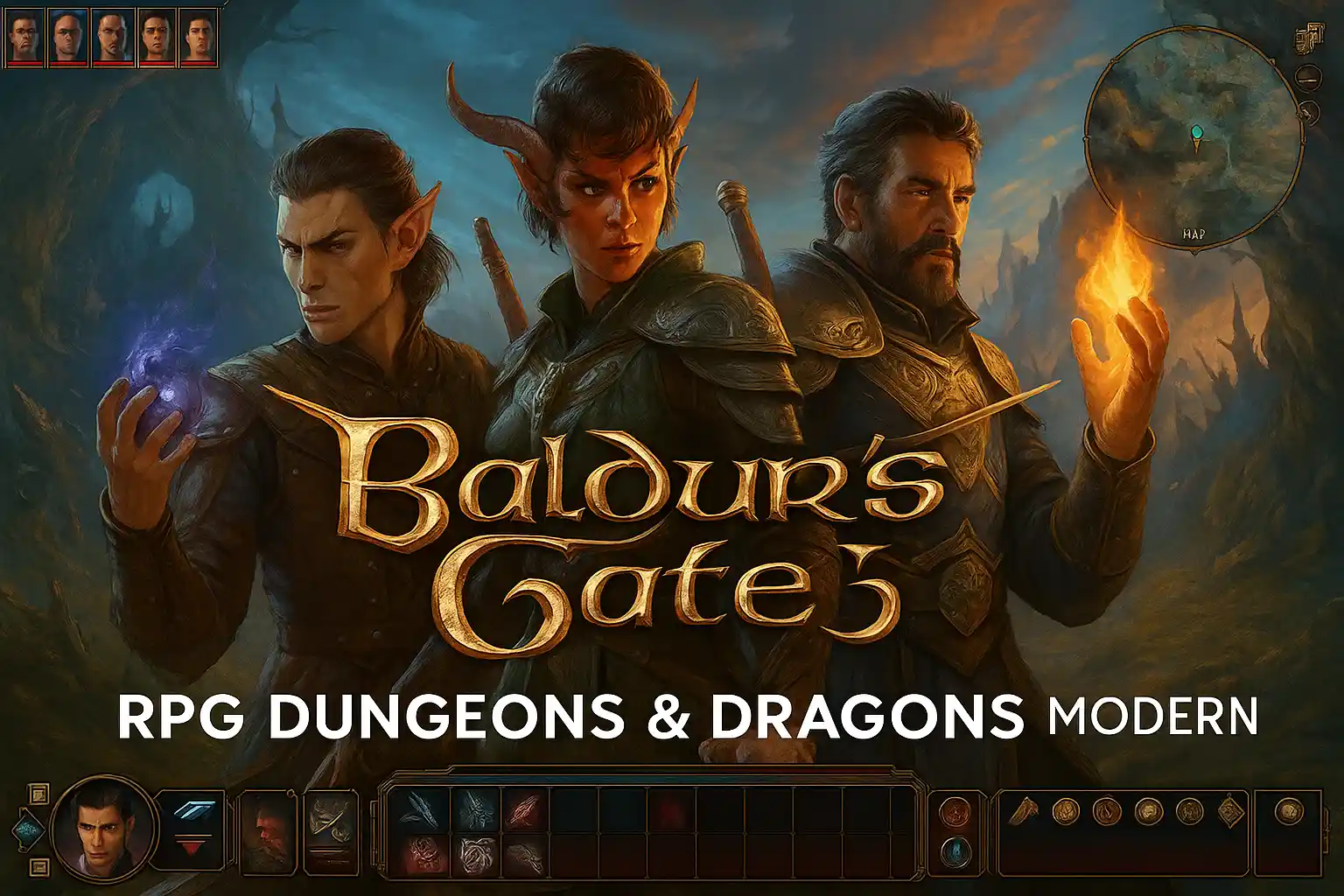 Baldur’s Gate 3, RPG Dungeons & Dragons Modern yang Wajib Dimainkan
